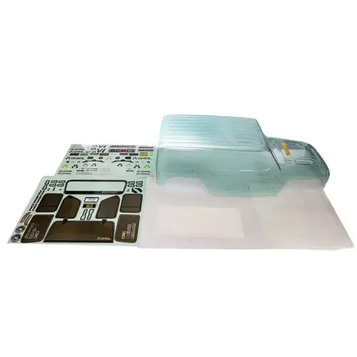 Axial Jeep JLU Wrangler Body, Clear, SCX6
