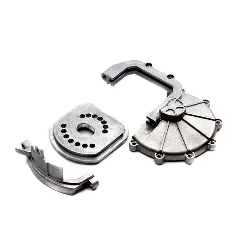 Axial Motor Plate and Clamp, SCX6