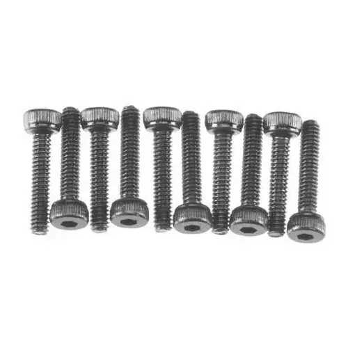 Axial Cap Head Screw, M2x10mm, Black Oxide, 10 Pieces, AXA015