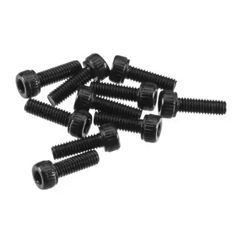 Axial Cap Head Screw, 2.6x8mm, Black, 10 Pieces, AXA0023