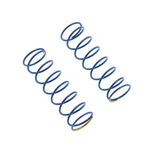 Axial Blue Spring, 14x54mm, 4.33lbs/in, Yellow, 2 Pieces, AX31298