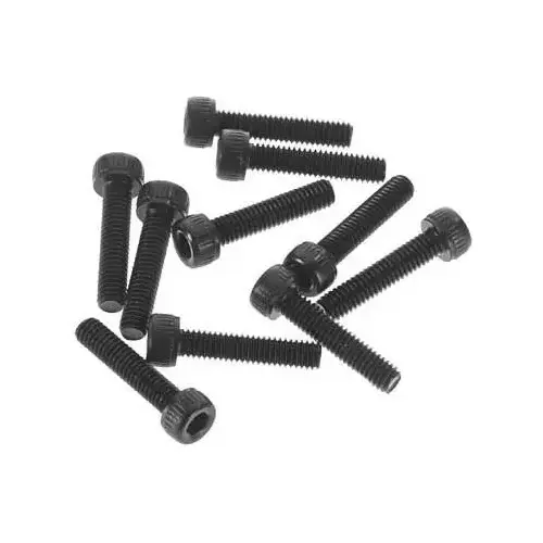 Axial Cap Head Screw, M2.6x12mm, Black, 10 Pieces, AX31398