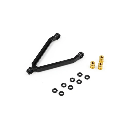 Yeah Racing Black Aluminium SCX24 Upper Y Linkage w/ Hardware