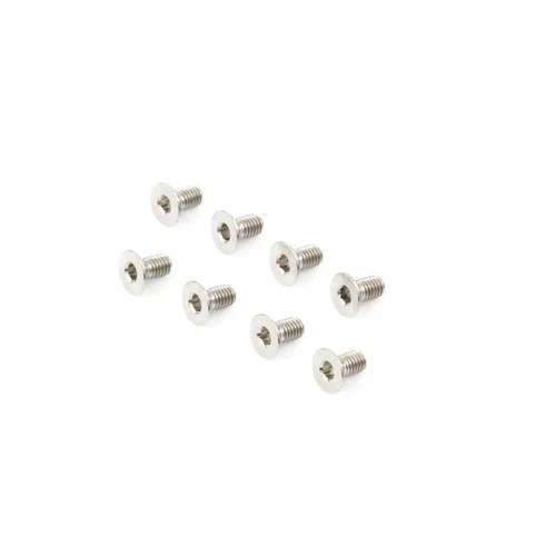 <B02306T> M3x6mm MC TITANIUM FLAT HEAD SCREW (8pcs)
