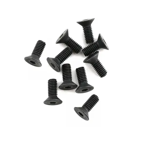 Mugen Seiki 4x10mm SJG Flat Head Screw (10)