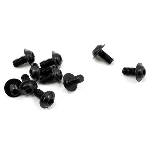 Mugen Seiki 3x6mm SJG Flanged Button Head Hex Screw (10)