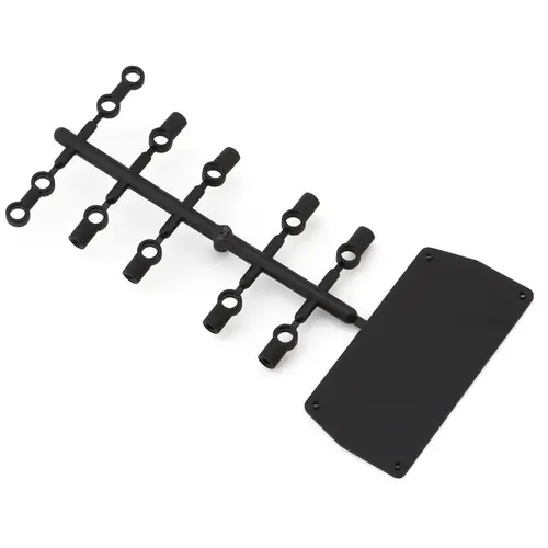 Mugen Seiki MSB1 Anti-Roll Bar Link & ESC Mount Plate