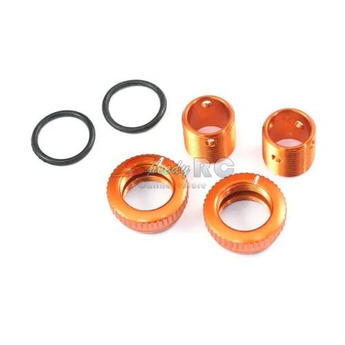 Radtec Aluminum Body Height Fine Adjuster Set Orange BA-10001