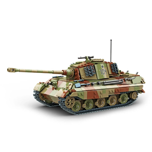 Build Army Tiger II Tank in Camo - BA0182C