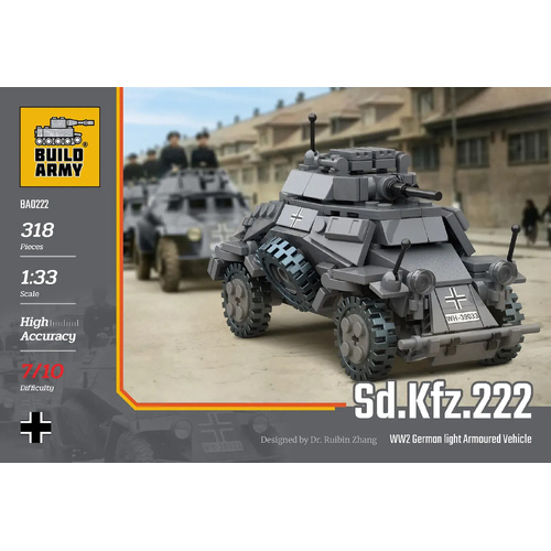 Build Army Sd.Kfz.222 - BA0222