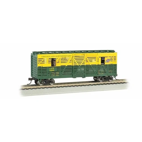 Bachmann Rs Chicago&Nw W/Horses 40 Anim.Stock Car