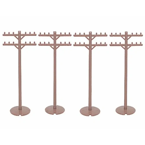 Bachmann Telephone Poles (12) *
