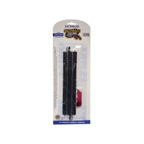 Bachmann Trk 9 Straight Term.Rerailer W/Wire (1)*