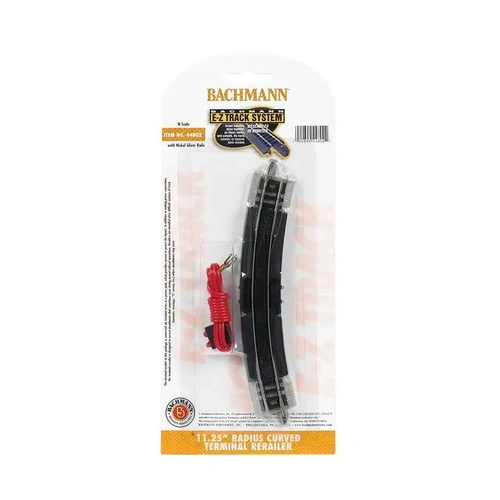 Bachmann Trk 11.25 Rad. Term.Rerailer W/Wire (1)*