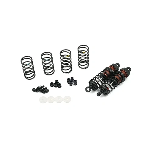 Yeah Racing 1/10 Black Aluminium Go Big Bore Off Road 65mm Shocks 2Pcs