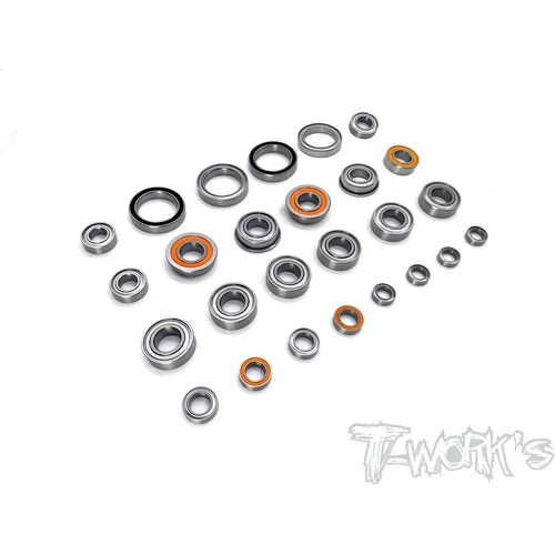 BBS-RC8T3.2E Precision Ball Bearing Set ( For Team Associated RC8 T3.2E ) 26pcs.