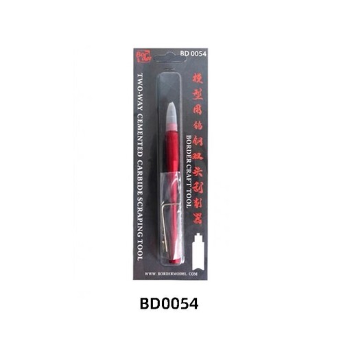 Border Model Red Tungsten Steel Profile Scraper [BD0054]