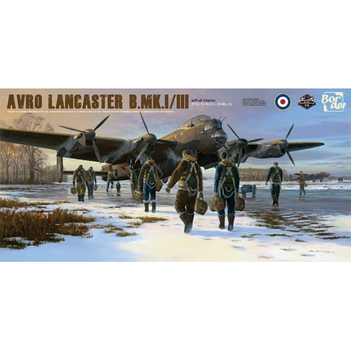 Border Model BF010 1/32 Avro Lancaster B. MkI/III /w Full Interior Plastic Model Kit