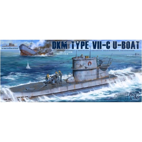 Border Model 1/35 DKM Type VII-C U-Boat Plastic Model Kit BDM-BS001