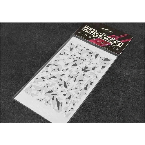 BITTYDESIGN Vinyl Stencil - Camo Artic (A + B)