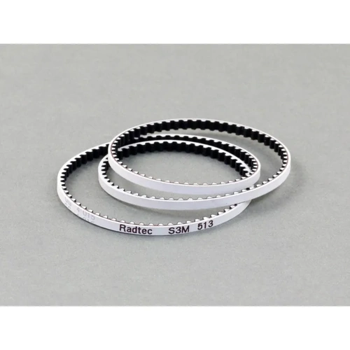 BEL-10002 Radtec Low Friction White Front Drive Belt (S3M510) for Stock (Serpent 4X)