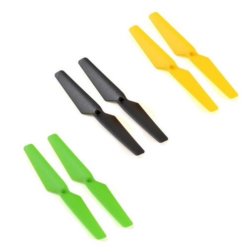 Blade Prop Set, Yellow, Green, Black: Zeyrok