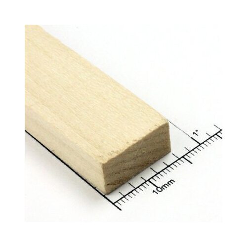 Bud Nosen Timber 3559 3/8" Basswood Strips 3/4" x 24"