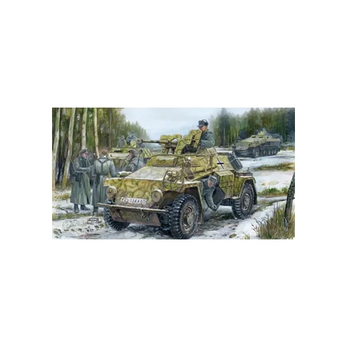 Bronco CB35033 1/35 Sd.Kfz.221 Leichter Panzerspahwagen (s.Pz.B.41) Plastic Model Kit