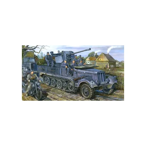 Bronco CB35043 1/35 Sd.kfz 6/2 (BN9) 3.7cm Flak36 half-track 5t(Early/Late Production) Plastic Kit