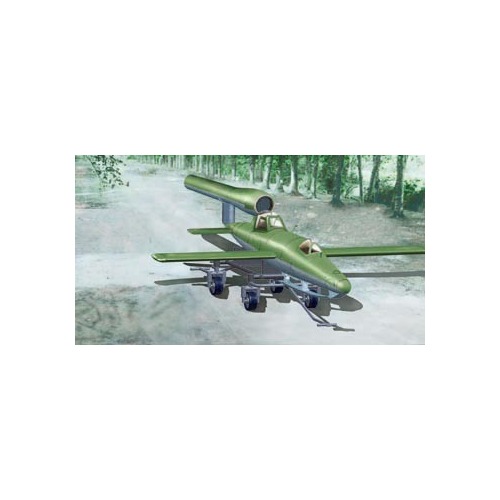 Bronco CB35060 1/35 German V-1 Fi103 Re-3 Piloted Flying Bomb(Two Seats Trainer)  Plastic Model Kit