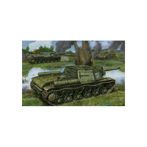 Bronco CB35113 1/35 Russian Self-Propelled Gun SU-152(KV-14) (1943 Prod. Early) Plastic Model Kit
