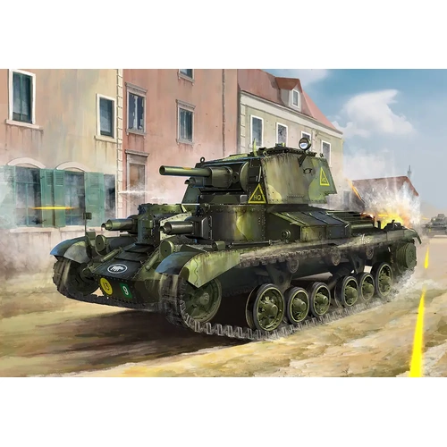 Bronco CB35149 1/35 Cruiser Tank Mk.I/I CS British Cruiser Tank A9/A9CS Plastic Model Kit