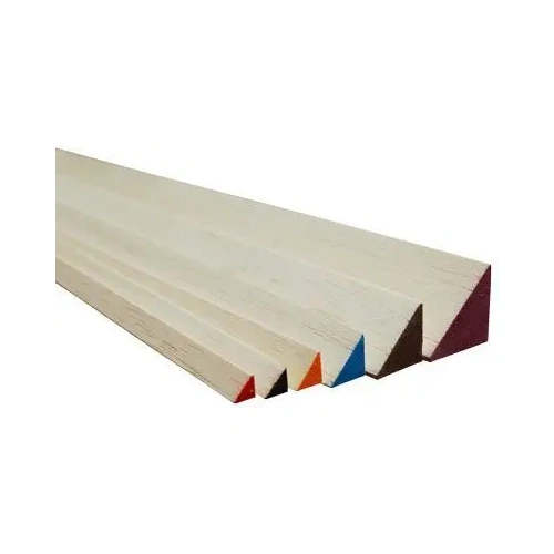 Balsawood Triangle Balsa 19X19X915Mm Green