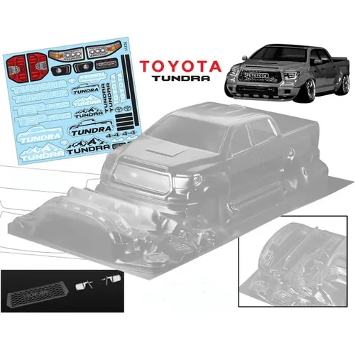 Bodyworx Body Tundra Honey Drift 200mm 1/10th