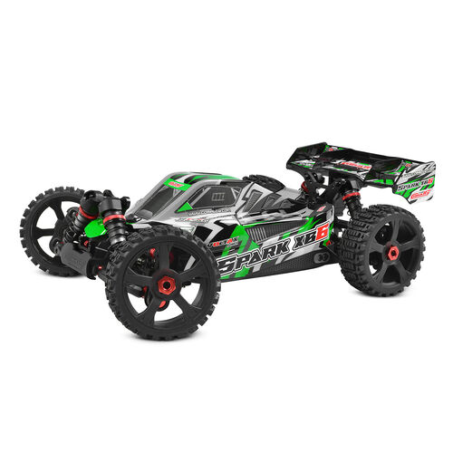 Team Corally Spark XB-6 6S Brushless Green No Battery & No Charger - C-00285-G