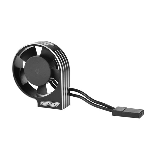 Team Corally Ultra High Speed Cooling Fan XF-30 w/BEC connector 30mm Black Silver - C-53115-2