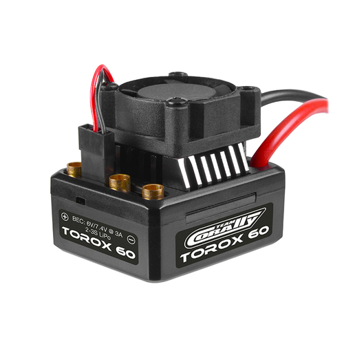 Team Corally - Speed Controller - TOROX 60 - Brushless - 2-3S