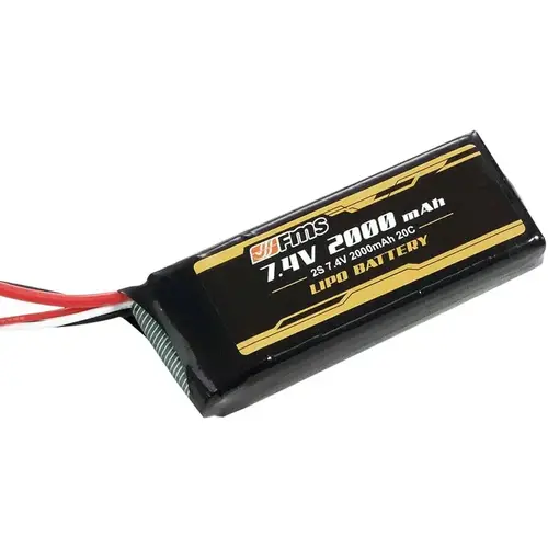 LIPO BATTERY 2S 7.4V 2000mAh 2C XT30