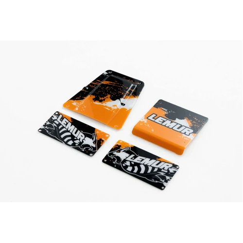 FMS 1/24 12404 Car Body Shell Orange - C2287
