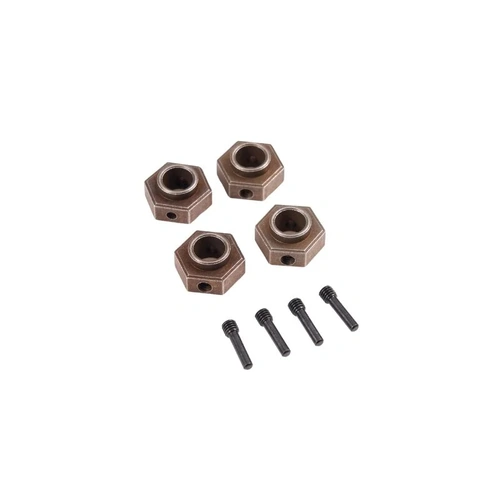 FMS FCX10 11001 17mm Wheel Hex With Screw Pins For FCX10 K5, FCX10 LC80, FCX10 PRO LC80 - C3242