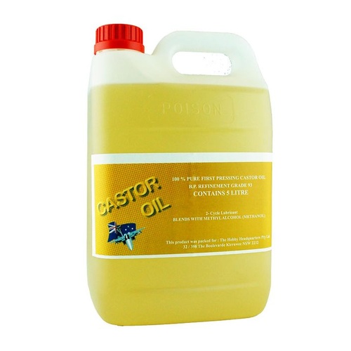 Castor Oil-1St Pressing Castor BP 93 5 Litres +