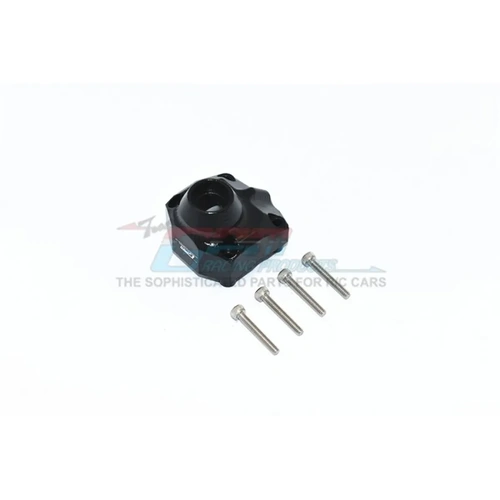 GPM Black Aluminium Front/Rear Gearbox Cover