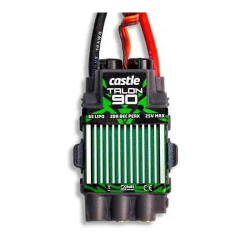 Castle Creations Talon 90A Brushless ESC, 25V w/ 20A BEC, CC-TALON-90