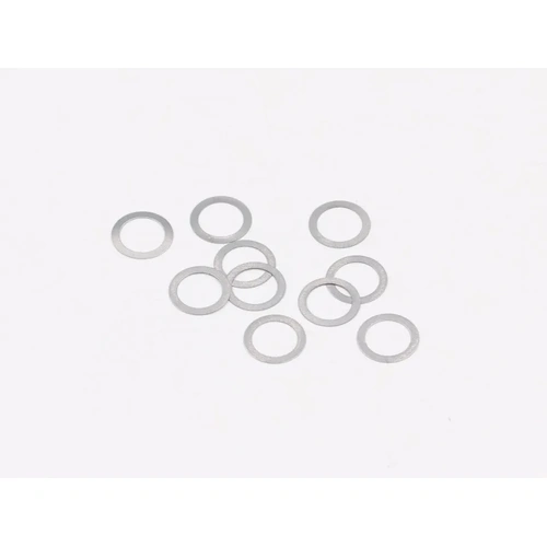 5x7x0.1mm Spacer (Steel), 10 pcs