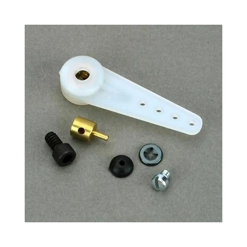 DUBRO 155 1-1/4in NYLON STEERING ARM ASSEM (1 PC PER PACK)