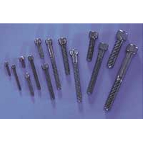 DUBRO 2123 3MM X 10 SOCKET HEAD CAP SCREWS (4 PCS PER PACK)