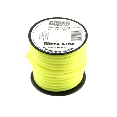 DUBRO 2238 NITRO LINE (YELLOW) - 50 FT (1 PCS PER PACK)