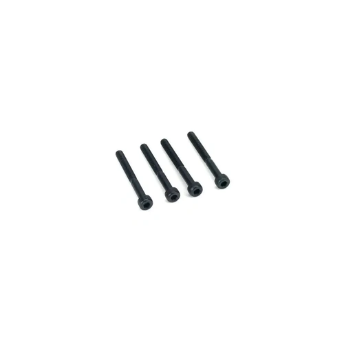 DUBRO 2282 4.0MM X 40 SOCKET-HEAD CAP SCREWS (4 PCS/PACK)