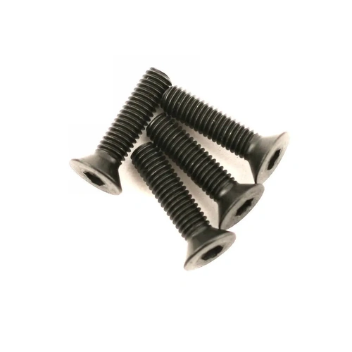 DUBRO 2288 3.0MM X 12 FLAT-HEAD SOCKET SCREWS (4 PCS/PACK)