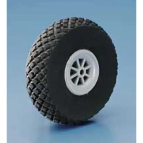 DUBRO 300DL 3in DIAMOND LITE WHEELS (76MM)  (1 PAIR PER CARD)